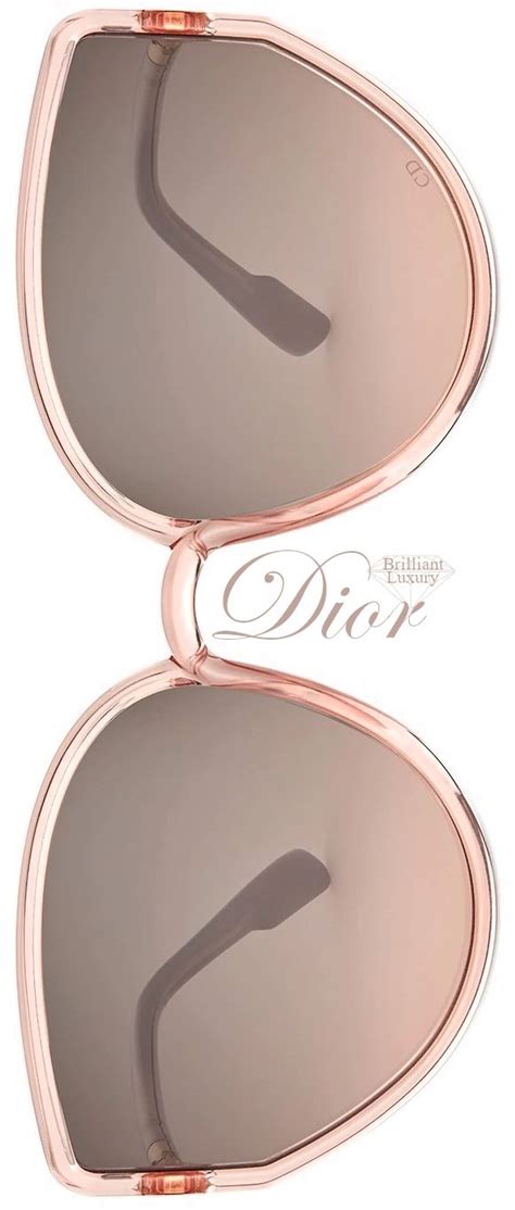 DiorSoStellaire4 Translucent Pink Butterfly Sunglasses